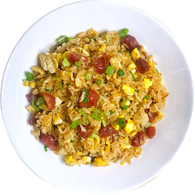 Fried Rice with Vietnamese Sausage